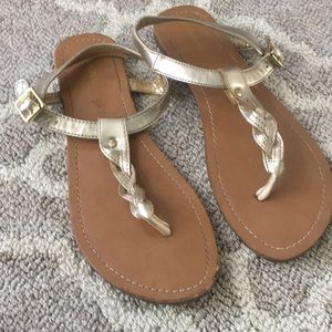 Gold sandal